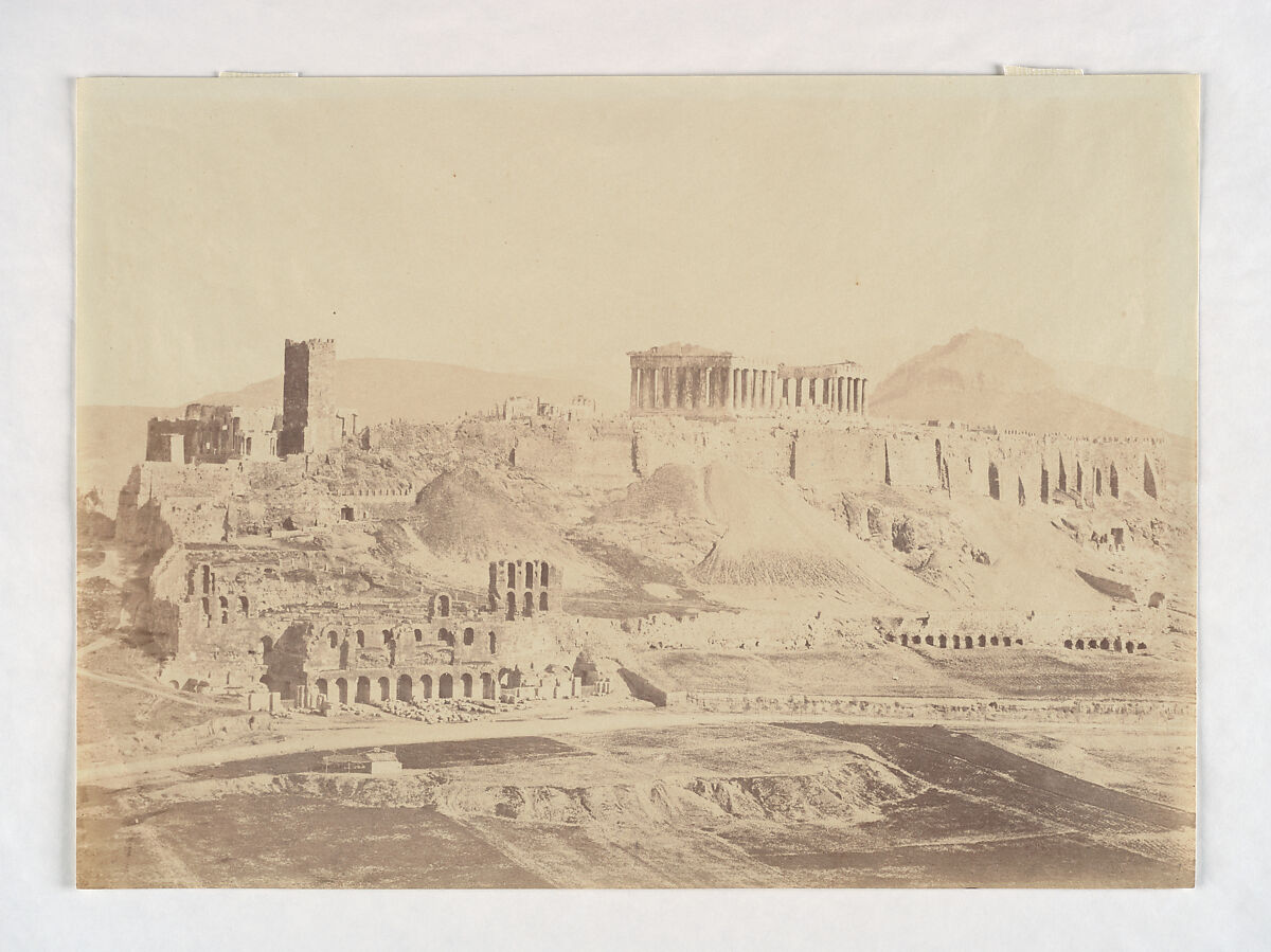 [Acropolis, Athens, Greece], James Robertson (British, 1813–1881), Salted paper print 