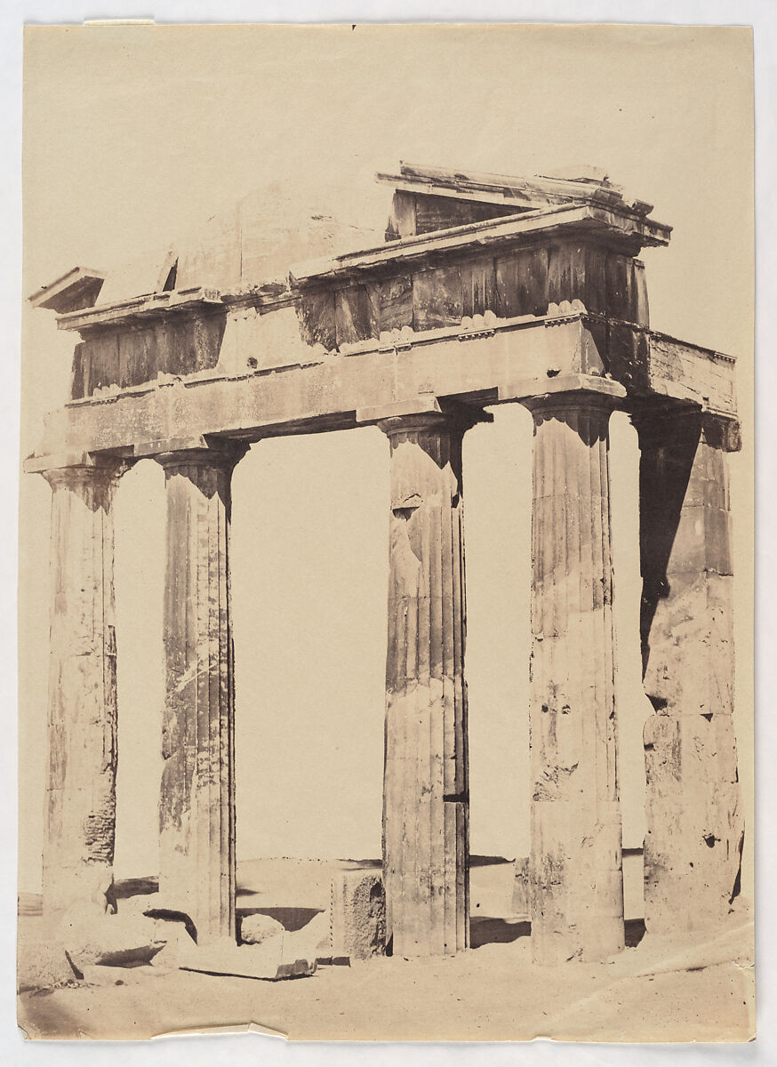 [Acropolis, Athens, Greece], James Robertson (British, 1813–1881), Salted paper print 