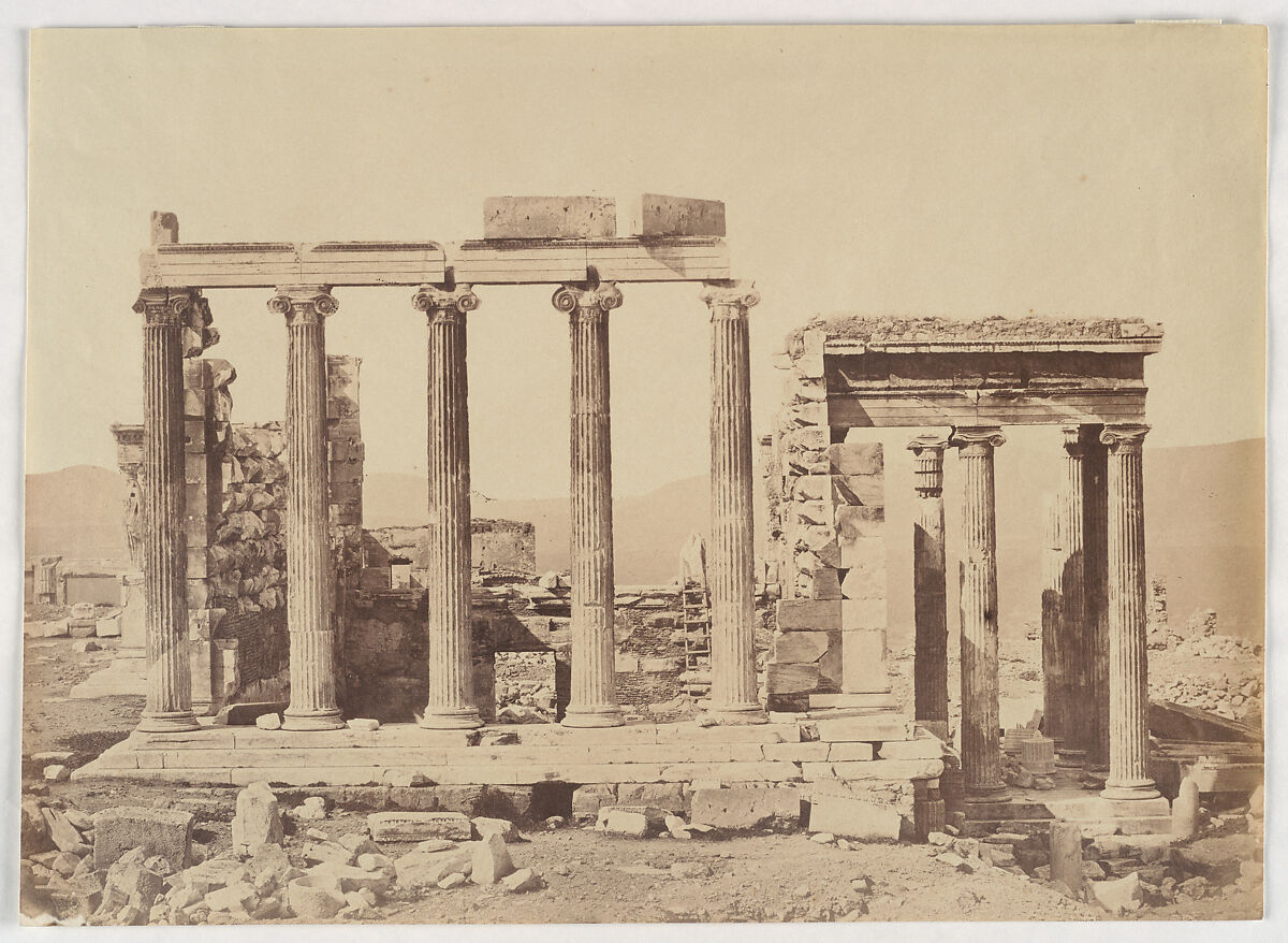 [Acropolis, Athens, Greece], James Robertson (British, 1813–1881), Salted paper print 