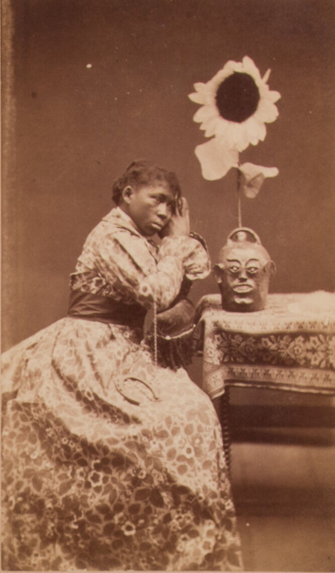 "The Wilde Woman of Aiken," from the "Aiken and Vicinity" series, James A. Palmer (Irish-American, 1825–1896), Albumen silver print from glass negative, American