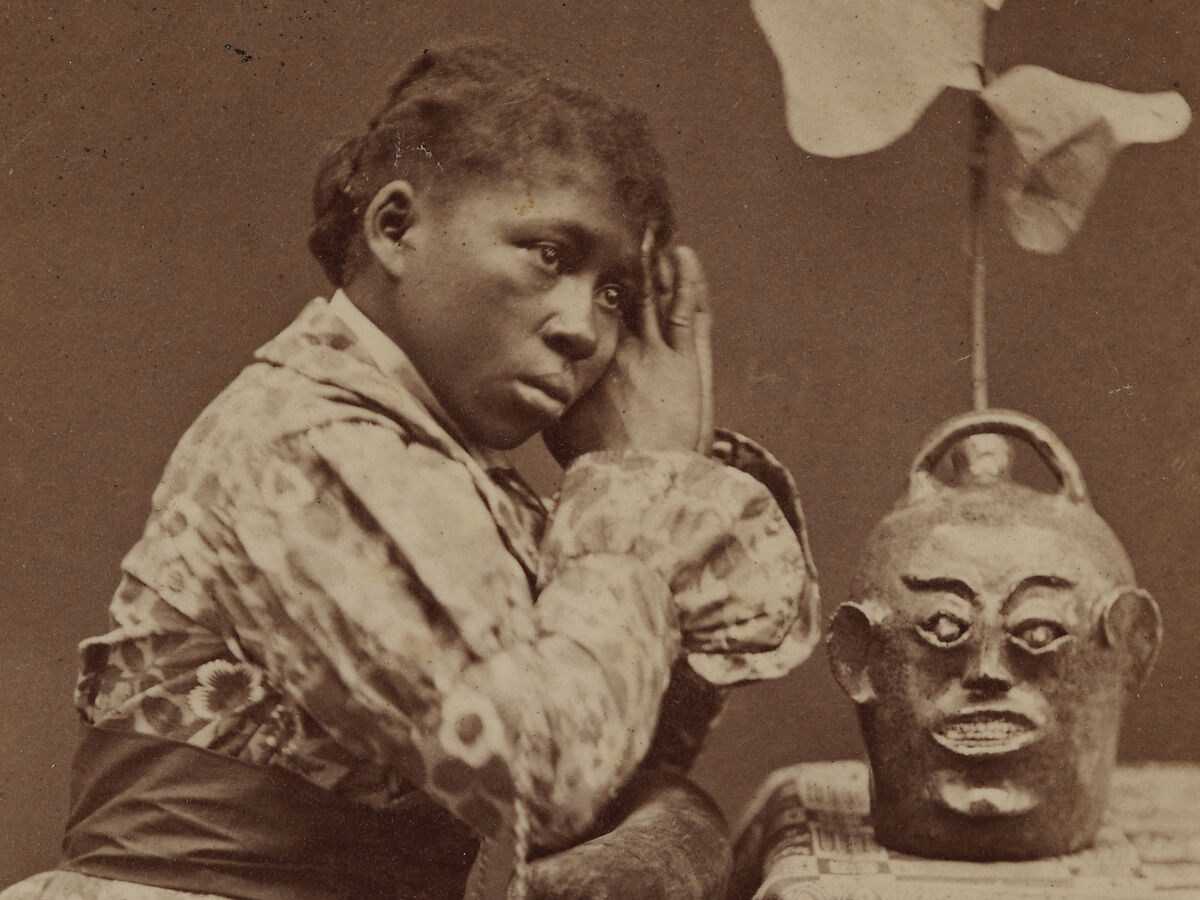 "The Wilde Woman of Aiken," from the "Aiken and Vicinity" series, James A. Palmer (Irish-American, 1825–1896), Albumen silver print from glass negative, American