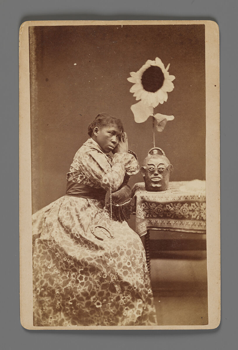 "The Wilde Woman of Aiken," from the "Aiken and Vicinity" series, James A. Palmer (Irish-American, 1825–1896), Albumen silver print from glass negative, American