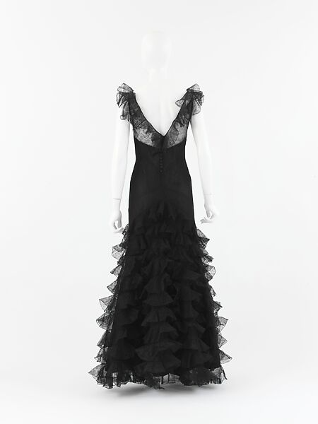 Evening dress, House of Chanel (French, founded 1910), silk, French