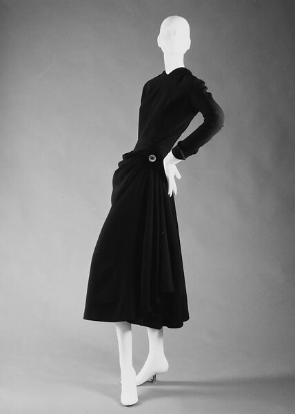 "Drag", House of Dior (French, founded 1946), wool, French 