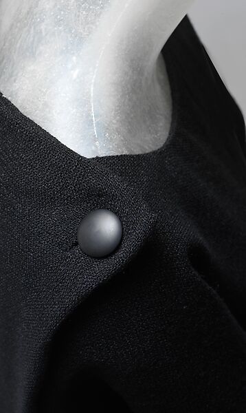 Dress, House of Balenciaga (French, founded 1937), wool, silk, French