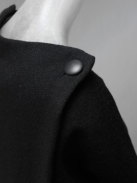 Dress, House of Balenciaga (French, founded 1937), wool, silk, French