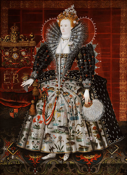 Elizabeth I, Nicholas Hilliard  British, Oil on canvas