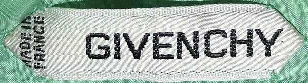 Evening dress, House of Givenchy (French, founded 1952), silk, feathers, French