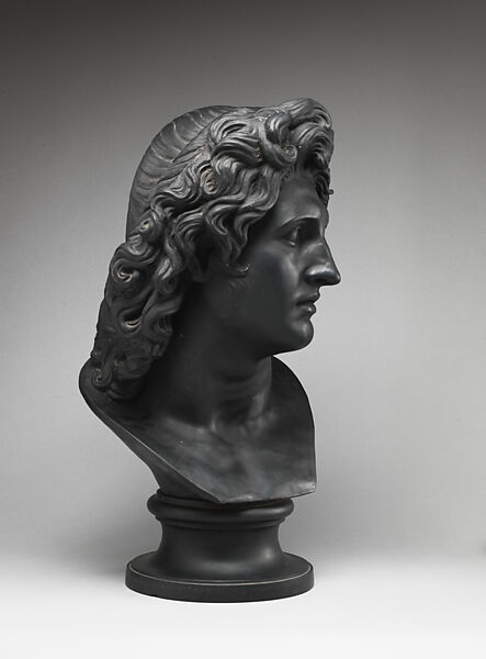Alexander the Great, Wedgwood and Bentley (British, Etruria, Staffordshire, 1769–1780), Black basalt ware, British, Etruria, Staffordshire