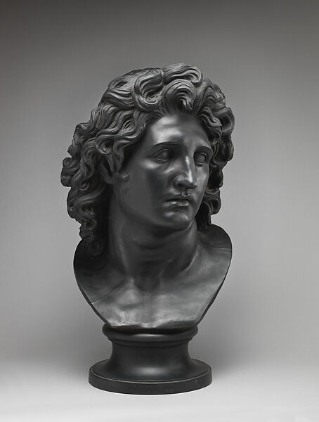 Alexander the Great, Wedgwood and Bentley (British, Etruria, Staffordshire, 1769–1780), Black basalt ware, British, Etruria, Staffordshire 