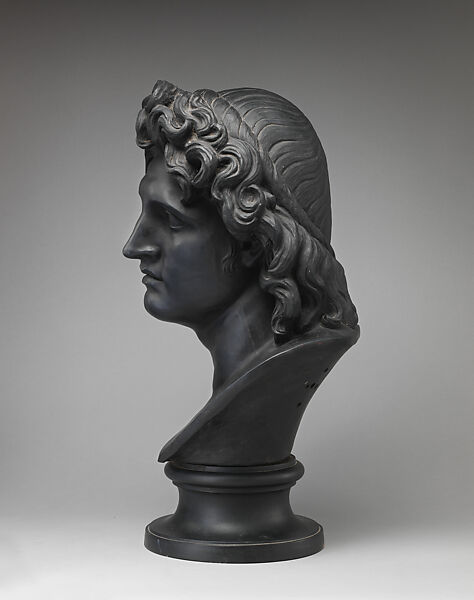 Alexander the Great, Wedgwood and Bentley (British, Etruria, Staffordshire, 1769–1780), Black basalt ware, British, Etruria, Staffordshire