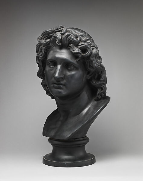 Alexander the Great, Wedgwood and Bentley (British, Etruria, Staffordshire, 1769–1780), Black basalt ware, British, Etruria, Staffordshire
