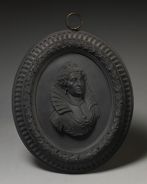 Elizabeth I, Queen of England, Josiah Wedgwood and Sons (British, Etruria, Staffordshire, 1759–present), Black basalt ware, British, Etruria, Staffordshire 