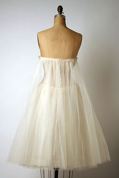 "L'Eléphant Blanc", House of Dior (French, founded 1946), silk, metallic thread, glass, plastic, French