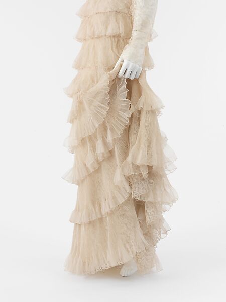 Evening ensemble, House of Chanel (French, founded 1910), silk, French
