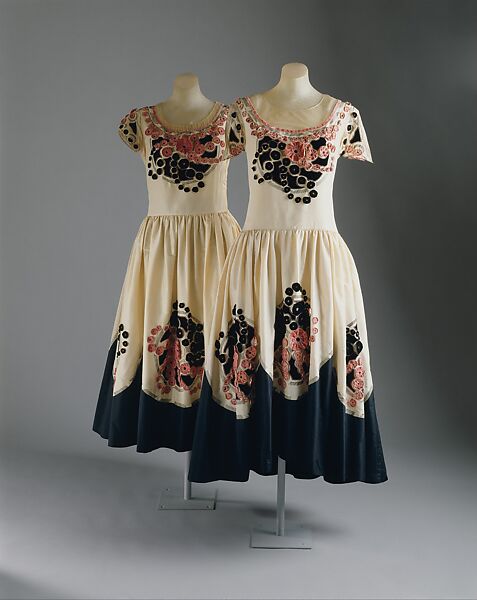 Robe de Style, House of Lanvin (French, founded 1889), silk, cotton, French 