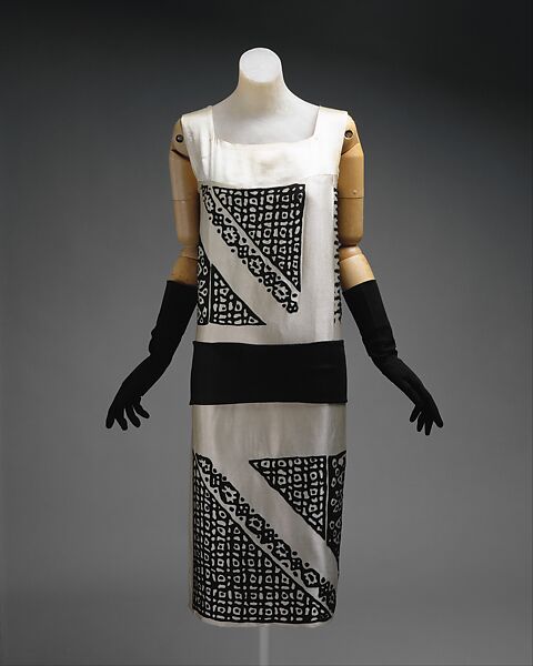 Dress, House of Drecoll (French, founded 1902), silk, wool, French 