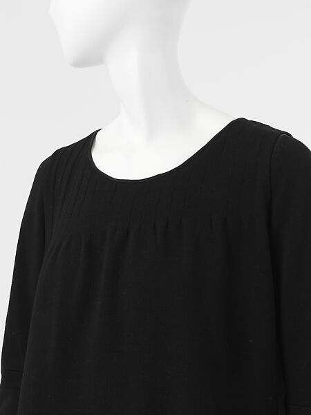 Ensemble, House of Chanel (French, founded 1910), silk, wool, metal, French