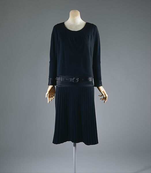 Ensemble, House of Chanel  French, silk, wool, metal, French