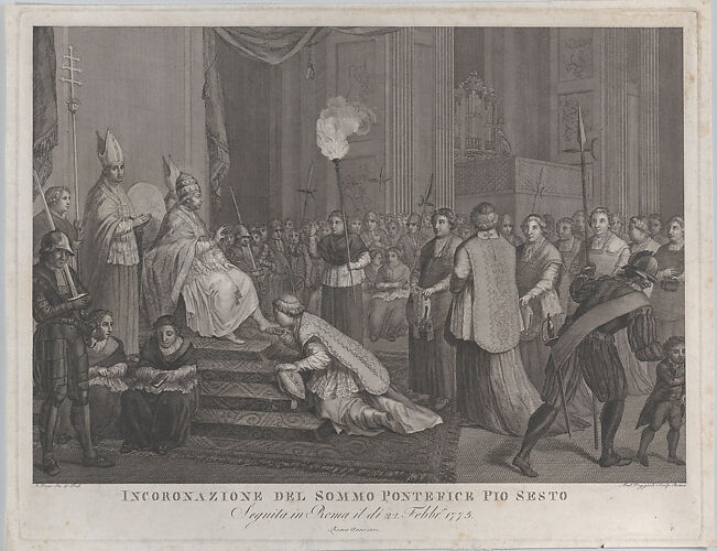 Coronation of Pope Pius VI