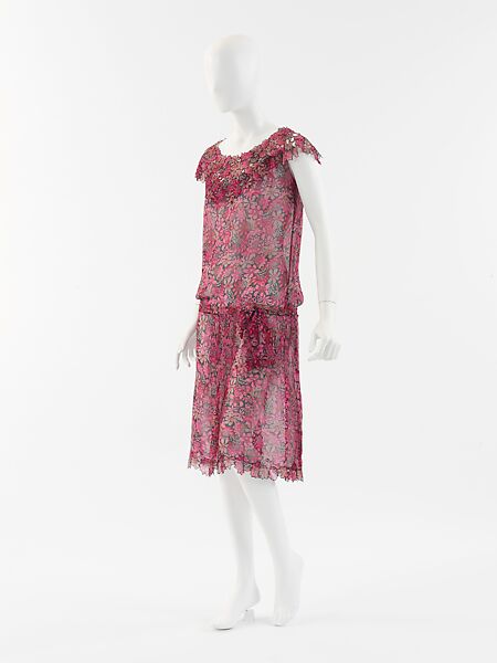 Ensemble, House of Chanel (French, founded 1910), silk, wool, French