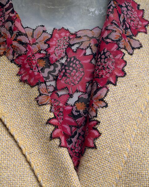 Ensemble, House of Chanel (French, founded 1910), silk, wool, French