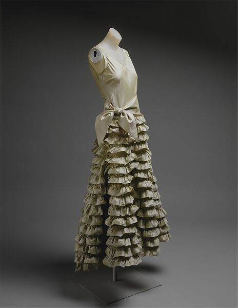 Evening dress, House of Lanvin (French, founded 1889), silk, French 