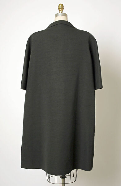 Coat, House of Balenciaga (French, founded 1937), cotton, French