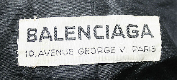 Coat, House of Balenciaga (French, founded 1937), cotton, French