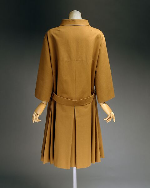 Rain ensemble, House of Balenciaga (French, founded 1937), cotton, French