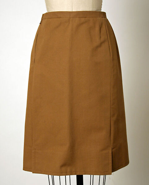 Rain ensemble, House of Balenciaga (French, founded 1937), cotton, French