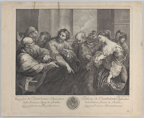 Christ and the woman taken in adultery