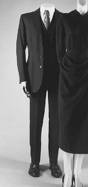 Suit, Stovel &amp; Mason (British), wool, silk, British