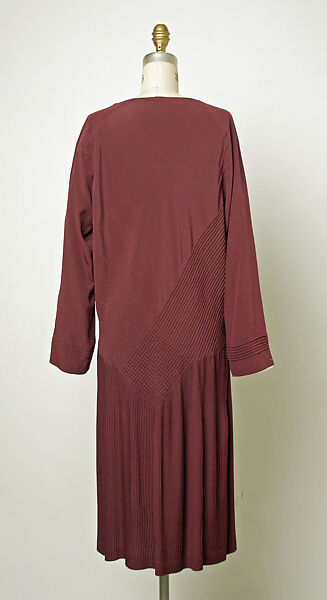 Dress, House of Vionnet (French, active 1912–14; 1918–39), silk, French