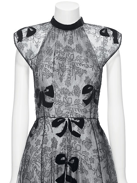 Evening dress, House of Vionnet (French, active 1912–14; 1918–39), cotton, metallic, French