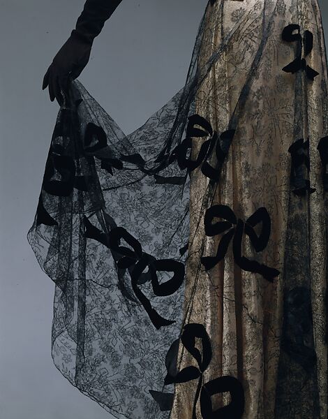 Evening dress, House of Vionnet (French, active 1912–14; 1918–39), cotton, metallic, French