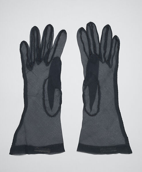 Ensemble, Griffe of Paris (French), silk, cotton, leather, nylon, French