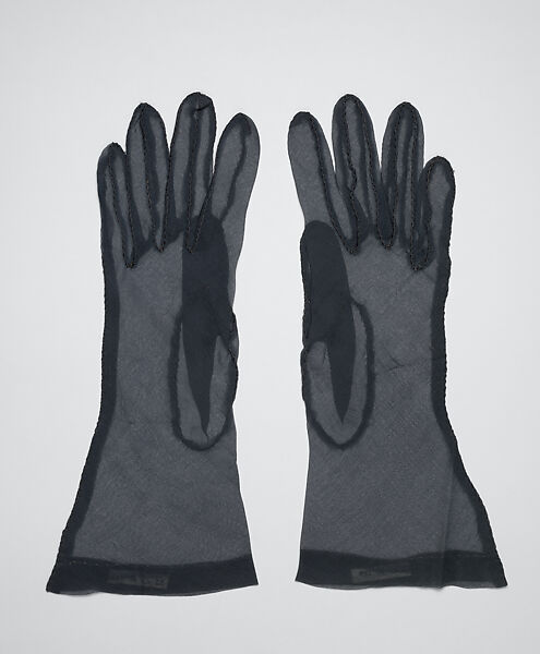 Ensemble, Griffe of Paris (French), silk, cotton, leather, nylon, French