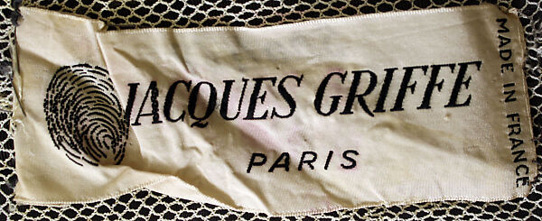 Ensemble, Griffe of Paris (French), silk, cotton, leather, nylon, French