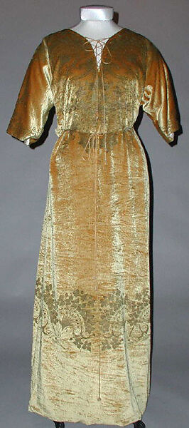 Evening dress, Fortuny (Italian, founded 1906), silk, Italian