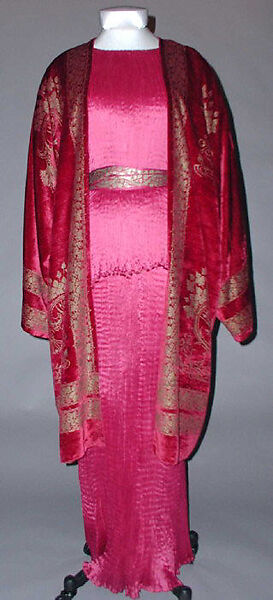 Evening coat, Fortuny  Italian, silk, Italian