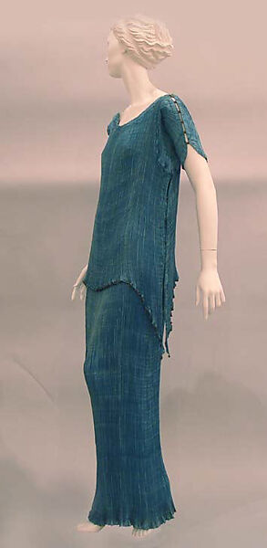 "Peplos", Fortuny (Italian, founded 1906), silk, glass, cotton, Italian