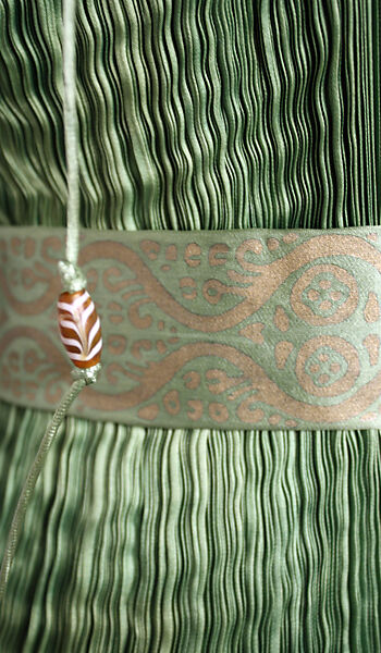 "Delphos", Fortuny (Italian, founded 1906), silk, glass, Italian