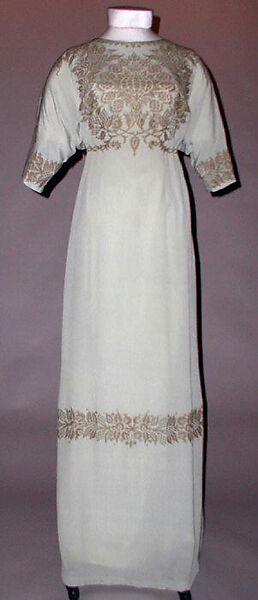 Evening dress, Fortuny (Italian, founded 1906), silk, Italian