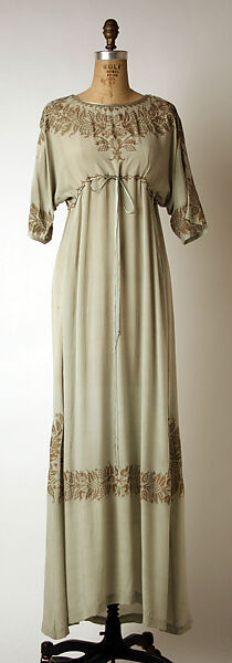 Evening dress, Fortuny (Italian, founded 1906), silk, Italian 