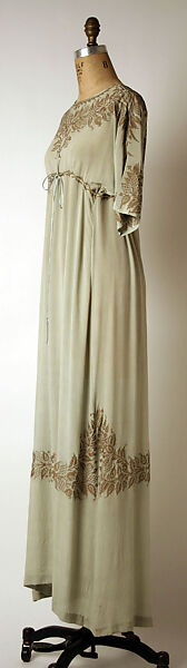 Evening dress, Fortuny (Italian, founded 1906), silk, Italian