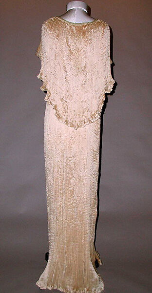 "Delphos", Fortuny (Italian, founded 1906), silk, glass, Italian