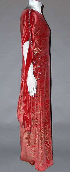 Tea gown, Gallenga (Italian, 1918–1974), silk, Italian