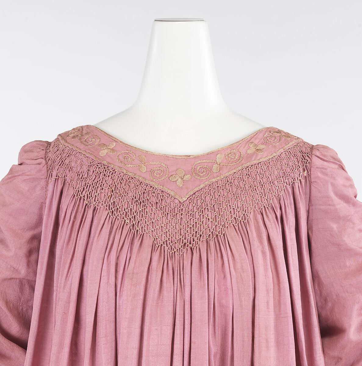Dress, Liberty &amp; Co. (British, founded London, 1875), silk, British
