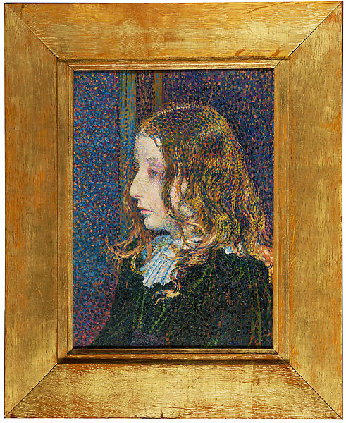 Little Denise (Denise Maréchal, later Madame Georges Béart, 1883–1956), Theo Van Rysselberghe (Belgian, Ghent 1862–1926 Saint Clair), Oil on canvas